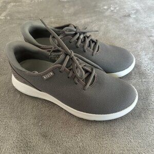 Kizik Madrid Gray Knit Slip On Sneakers Women's size 7